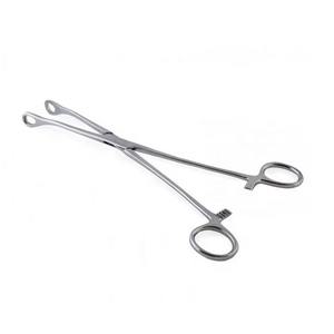 เครื่องมือผ่าตัดคุณภาพพรีเมียม คีมสำหรับการผ่าตัดทางนรีเวช คีมสำหรับดึงรกและไข่ ได้รับการรับรอง ใช้พลังงานด้วยมือ - Product Image 4