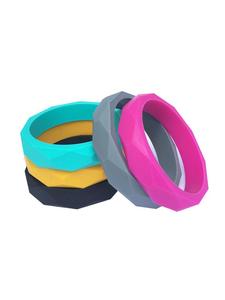 Brazaletes de resina de joyería de moda de la mejor calidad de la India, brazaletes hechos a mano para mujeres y niñas, aspecto clásico de HF CRAFTS - Product Image 3