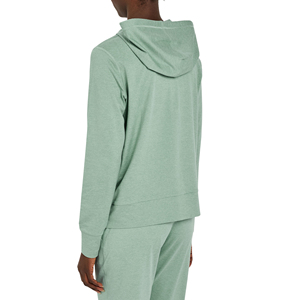 Sudadera con Capucha de Algodón con Lavado Ácido para Mujer, Personalizada al por Mayor, con Cierre, Ajustada, Informal, Deportiva, Suministro de Fábrica de Ropa al por Mayor OEM - Product Image 3