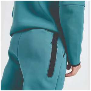 Custom Tech Fleece Chándal Slim Fit Jogger Set Venta al por mayor OEM ODM Fábrica Private Label Sportswear Transpirable Impreso XL - Product Image 5