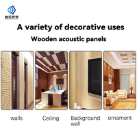 Panneaux acoustiques muraux à lattes en feutre gris chêne 2400mm X 600mm Design intérieur flexible pour les appartements de boîtes de nuit de pub insonorisés