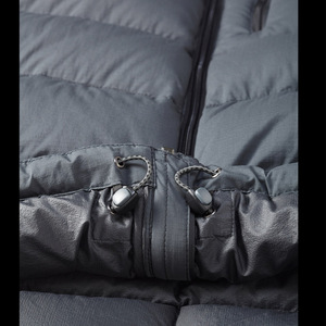 แจ็กเก็ตตัวใหญ่พิเศษสำหรับผู้ชายทรงพองมีปกเสื้อและโลโก้ด้านหน้า - Product Image 5