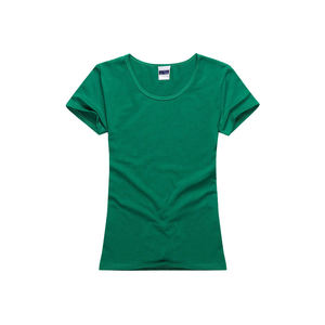 Fabricación de calidad superior Camisetas unisex 100% algodón Logotipo personalizado Camiseta de mujer lisa en blanco - Product Image 3