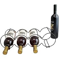 TQC Italian Design Bottle Stand <b>Modern</b> Black Metal Frame <b>Wine</b> Bottle <b>Rack</b> Bar Hotel Restaurant Hot Selling Decorative Accessorie - Product Image 4