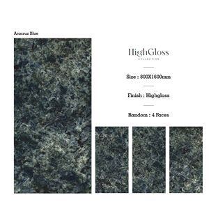 Azulejos de Cerámica Premium de 800x1600 mm, Formato Grande, 6 mm de Grosor, Antideslizantes, Textura de Imitación Piedra, para Piso/Pared, Azulejos Modernos para Villas/Centros Comerciales - Product Image 2