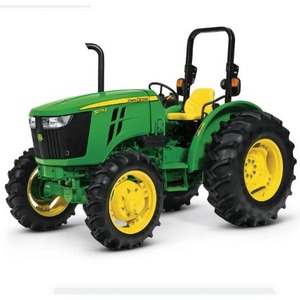Tractor 5075E Agricultura Camiones tractores usados John Deer 90HP 95hp 100hp Tractor con cargador frontal - Product Image 1