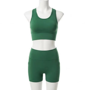 Haut de yoga en nylon et élasthanne extensible actif, respirant, ajustement flexible, vêtements de sport et de fitness pour adultes, fournisseur d'articles de sport en gros, usine - Product Image 1