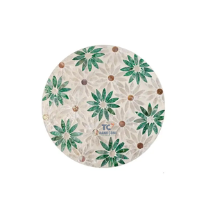 แผ่นรองจานทรงกลมลายมุกสินค้าใหม่ออกแบบทันสมัยสำหรับเครื่องใช้บนโต๊ะอาหารในร้านอาหารและเครื่องครัวผลิตในเวียดนาม - Product Image 4