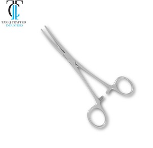 Pinzas Hemostáticas Kelly de Acero Inoxidable de Grado Médico, Rectas y Curvas, Pinza para Arterias, Instrumento Quirúrgico Reutilizable - Product Image 1