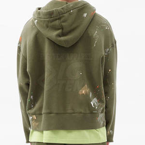 Sweat-shirt à capuche imprimé à l'écran, style durable, tissu doux au toucher, pour un look décontracté au quotidien - Product Image 3