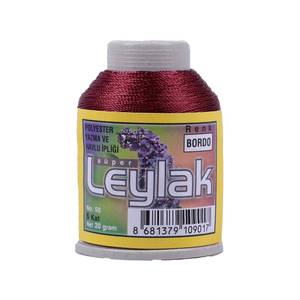 Leylak 20g İğne Oyası İpi Hilo de coser en color Bordo - Product Image 1