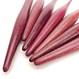 เข็มถักโครเชต์ทำจากเรซิ่นหรูหราขนาดและดีไซน์ต่างๆจากเข็มเย็บผ้าอินเดีย - Product Image 2