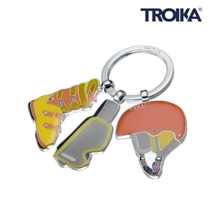 Portachiavi e Moschettoni Promozionali Personalizzati per Sport Invernali, Pubblicità e Gadget - Product Image 1