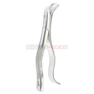Forceps d'extraction de dents dentaires en acier inoxydable #16S Instrument d'extraction de chirurgie buccale de qualité supérieure dentistes professionnels - Product Image 2