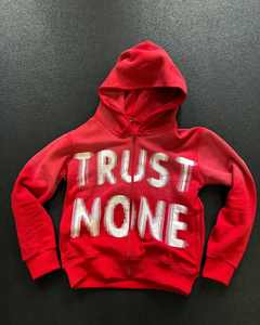 Sweat à capuche zippé en molleton de coton Boxy Fit unisexe Streetwear écologique anti-rides 430g tissu sérigraphié en soie hiver - Product Image 3