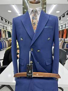 Traje de Hombre, Corte Entallado, Traje de Vestir Formal de Alta Calidad para Hombre, Modelo Clásico Regular, Nuevo Diseño, Duradero - Product Image 4