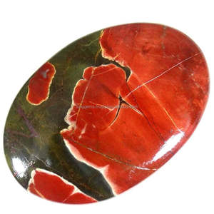 Vente en gros de jaspe en peau de serpent sculpté pierre de palme naturelle polie pierre semi-précieuse artisanale pour la guérison poche style Feng Shui - Product Image 6