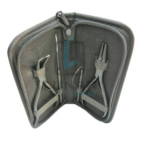 Herramientas y Kits para labeling, Kit de extensión de cabello pequeño de la mejor calidad, Color negro mate - Product Image 1