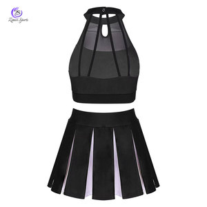 Nouvelle arrivée uniforme de pom-pom girl en polyester et spandex uniforme de pom-pom girl de haute qualité - Product Image 2