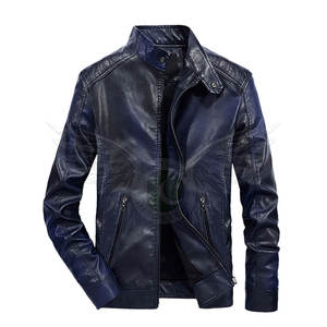 Veste en cuir pour hommes coupe ajustée de haute qualité personnalisée nouvelle arrivée veste d'hiver de meilleure qualité fourrure directement fabricant - Product Image 1