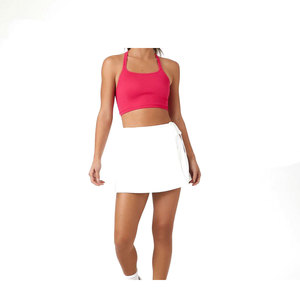 Logotipo personalizado del fabricante de alto soporte Racerback Fitness Long Line Sexy Women Athletic Sports Bra Gym Active - Product Image 6