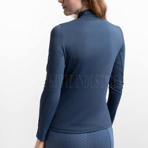 Camisa básica ajustada para montar a caballo en blanco a la venta Camisa para montar a caballo en todos los colores y tamaños Camisa para montar a caballo - Product Image 6