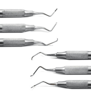 เครื่องมือขูดหินปูนแบบสองด้าน Columbia Universal Curette สำหรับงานทันตกรรม ทำจากสแตนเลส เหมาะสำหรับมืออาชีพ - Product Image 3