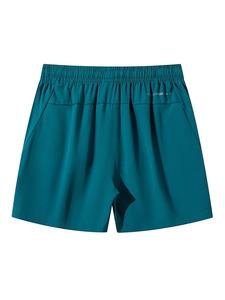 Shorts Homme en Soie Glacée Séchage Rapide pour Course, Sport et Plage – Longueur Cinq-Quarts, Vêtement d'Extérieur Respirant Grande Taille avec Logo Imprimé pour l'Été - Product Image 5
