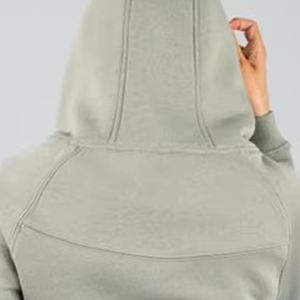Sweats à capuche courts pour femmes adultes et enfants Logo et design personnalisés de haute qualité en gros - Product Image 5
