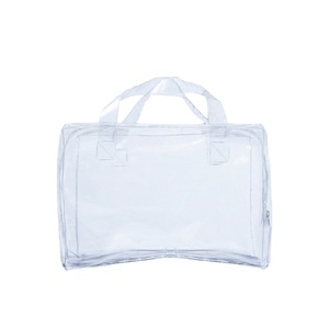 Bolsa de cosméticos de PVC transparente personalizada al por mayor con cierre de cremallera al mejor precio maquillaje de moda USO DE VIAJE directamente desde Vietnam - Product Image 5