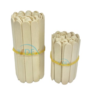 Haute qualité 114mm jetable Magnolia conifère bois crème glacée outils prix compétitif sorbetière pour crème glacée maison - Product Image 1