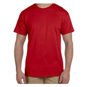 เสื้อยืดผู้ชายคอตตอนถักลายโลโก้แบบใหม่ ดีไซน์ตามสั่ง ระบายอากาศได้ดี ทรงโอเวอร์ไซส์ ไซส์พลัส คอเรียบ สไตล์ลำลอง เป็นมิตรกับสิ่งแวดล้อม แห้งเร็ว - Product Image 1