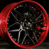 Jantes JWYC en alliage d'aluminium forgé en 2 parties, jantes de voiture de course, compatibles avec Mercedes Benz, BMW, Audi, Tesla Model 3