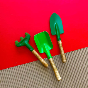 เครื่องใช้ในสวนที่ทำด้วยมือเครื่องมือทำสวนดีไซน์ที่ดีงามสีเขียว - Product Image 1