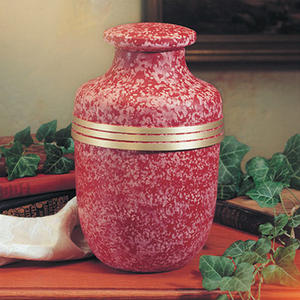 Urna de cremación dorada y negra con diseño de hoja de arce, urnas de cremación de latón para entierro funerario, urnas conmemorativas, cenizas humanas - Product Image 4