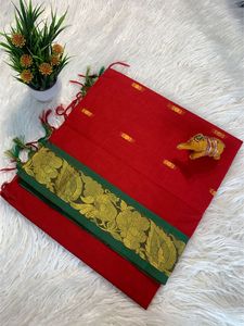 Haute demande superbe vêtements ethniques fantaisie Look coton Sari le plus à la mode exportation dernière Blouse exclusive tenue de fête de mariée pour les femmes - Product Image 5