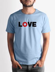 T-Shirt personnalisable de haute qualité doux anti-boulochage Cool motif floral unisexe formel écologique respirant utilisation promotionnelle - Product Image 3