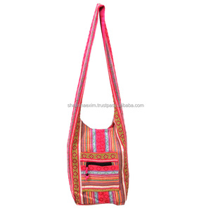 Cotton Boho Hippie Tassel Jhola <b>Bag</b> Ethnic Vintage Crossbody Shoulder Tote <b>Messenger</b> India Back Pack - Product Image 4