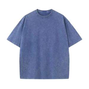 T-shirts d'épaule pour femmes Brand New Clothing 230g Cotton Heavy Weight Tee Shirt T-shirt à manches courtes Hommes - Product Image 3