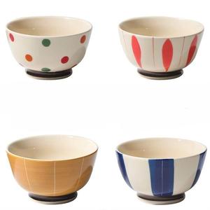 Cuencos de cerámica marroquí hechos a mano, plato pequeño de cerámica, Retro cuenco, cuenco tradicional marroquí, plato alto de cerámica, vajilla artesanal - Product Image 1