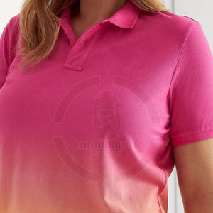 Camisetas Polo de Algodón Lisas para Mujer al Mejor Precio, Color Sólido, Logotipo Personalizado, Camisetas Lisas, Estilo Deportivo y Ajustado con Tela Estampada - Product Image 5