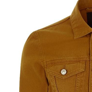 แจ็กเก็ตผ้าเดนิมสำหรับผู้ชายเสื้อแจ็กเก็ตยีนส์รุ่นใหม่ - Product Image 5