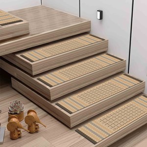 Alfombra Beige, Alfombra Estampada con Diseño Étnico Bohemio Moderno - Product Image 3