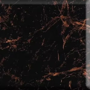 Panneau composite en aluminium de finition moderne de marbre épaisseur de 4mm ignifuge pour l'application de texture de conception d'hôtel d'appartement d'entrepôt - Product Image 1