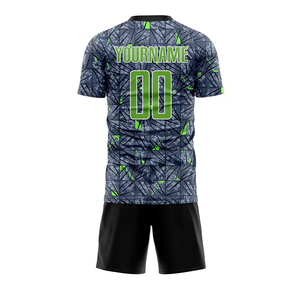 ชุดเสื้อฟุตบอลแบบระเหิด2025สำหรับผู้ใหญ่ใน100% ชุดโพลีเอสเตอร์ทำจากผ้าใส่เล่นกีฬาพิมพ์ลาย - Product Image 1
