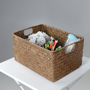 Vente en gros de paniers de rangement au Vietnam prix d'usine organisateur tissé à la main utilisation naturelle durable pour les intérieurs d'hôtels-SB2011 - Product Image 3