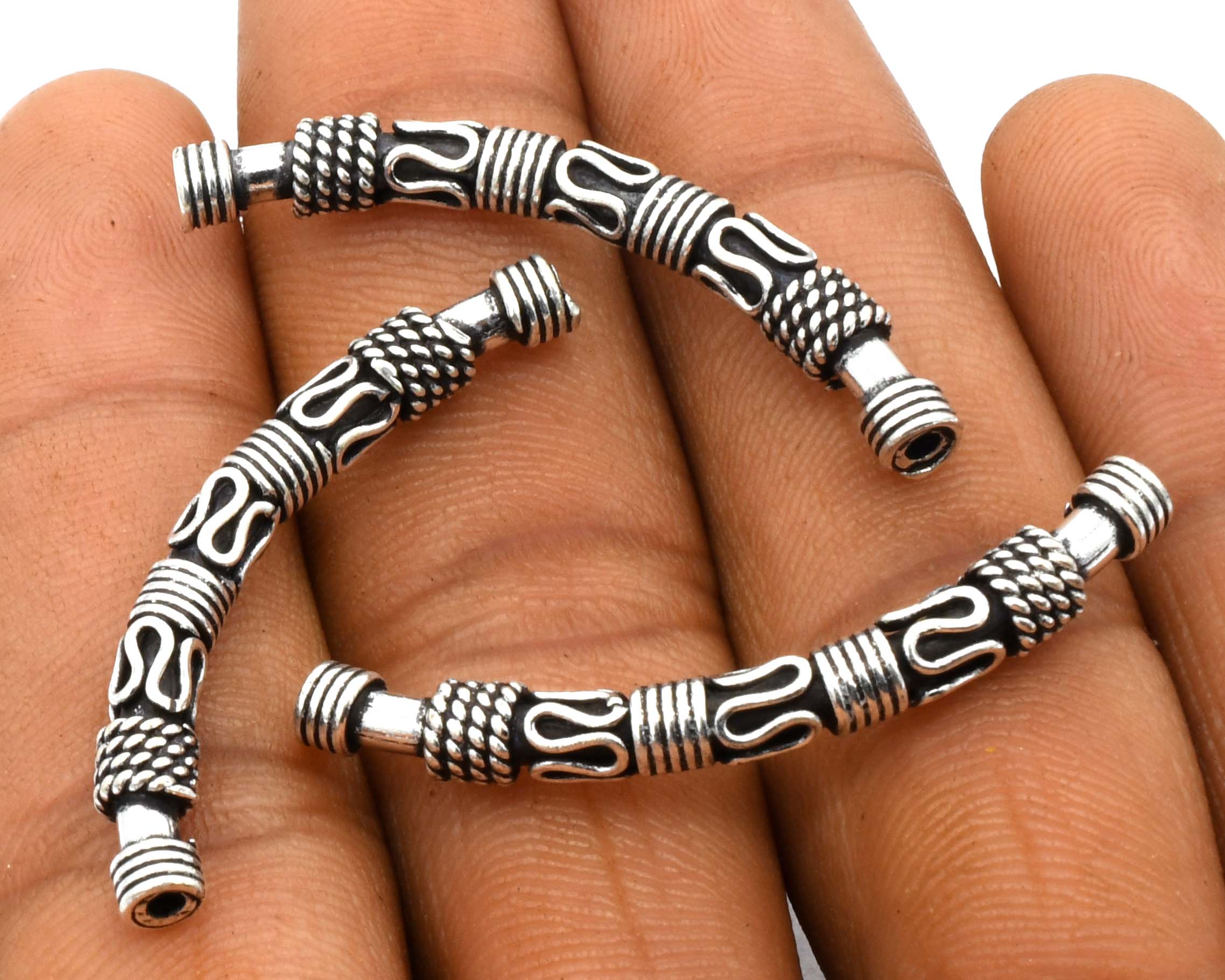 Oxidized Silver Plated