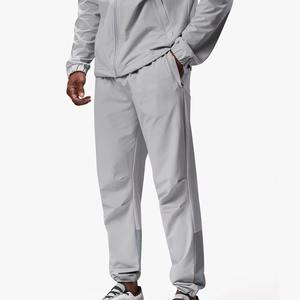 Venta al por mayor personalizada 100% tela de algodón para Flare Track Jogger 3D Puff estampado polar chándal hombres pantalones de chándal apilados pantalones de chándal - Product Image 1