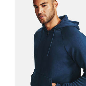 Pull à capuche en polyester/coton pour hommes, épais, chaud et confortable, doux, 360g, vêtements de sport pour l'automne et l'hiver - Product Image 6
