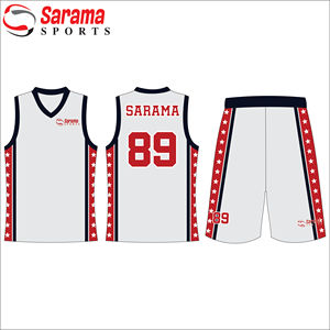 Venta al por mayor de ropa deportiva de equipo personalizada uniforme de baloncesto conjunto camisetas de baloncesto camiseta de baloncesto, - Product Image 1